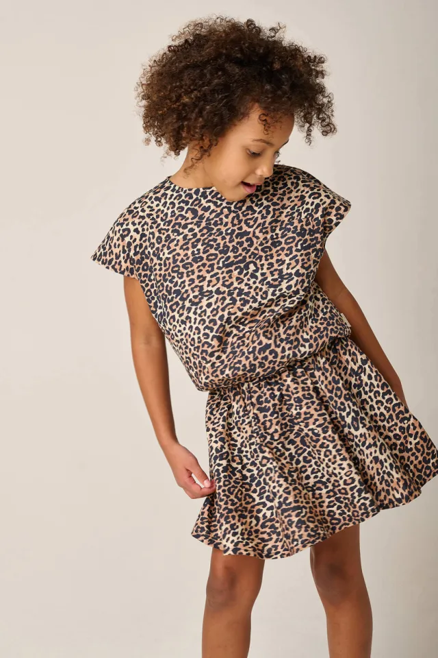 Tumble 'n Dry T-shirt met panterprint bruin, foto 2
