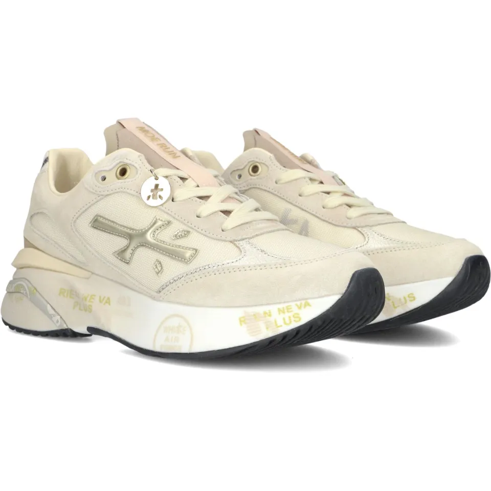 Premiata Dames Sneakers Moerund - Beige, foto 3