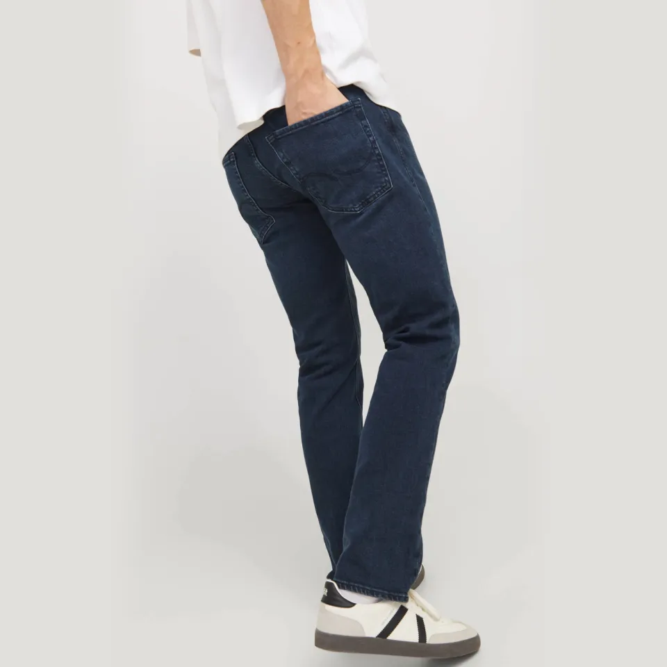 Jack & Jones JEANS INTELLIGENCE JJICLARK JJIORIGINAL regular fit jeans dark blue denim, foto 5