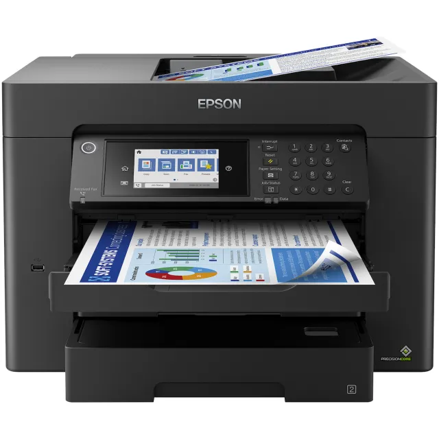 Epson WorkForce WF-7840DTWF all-in-one printer zwart