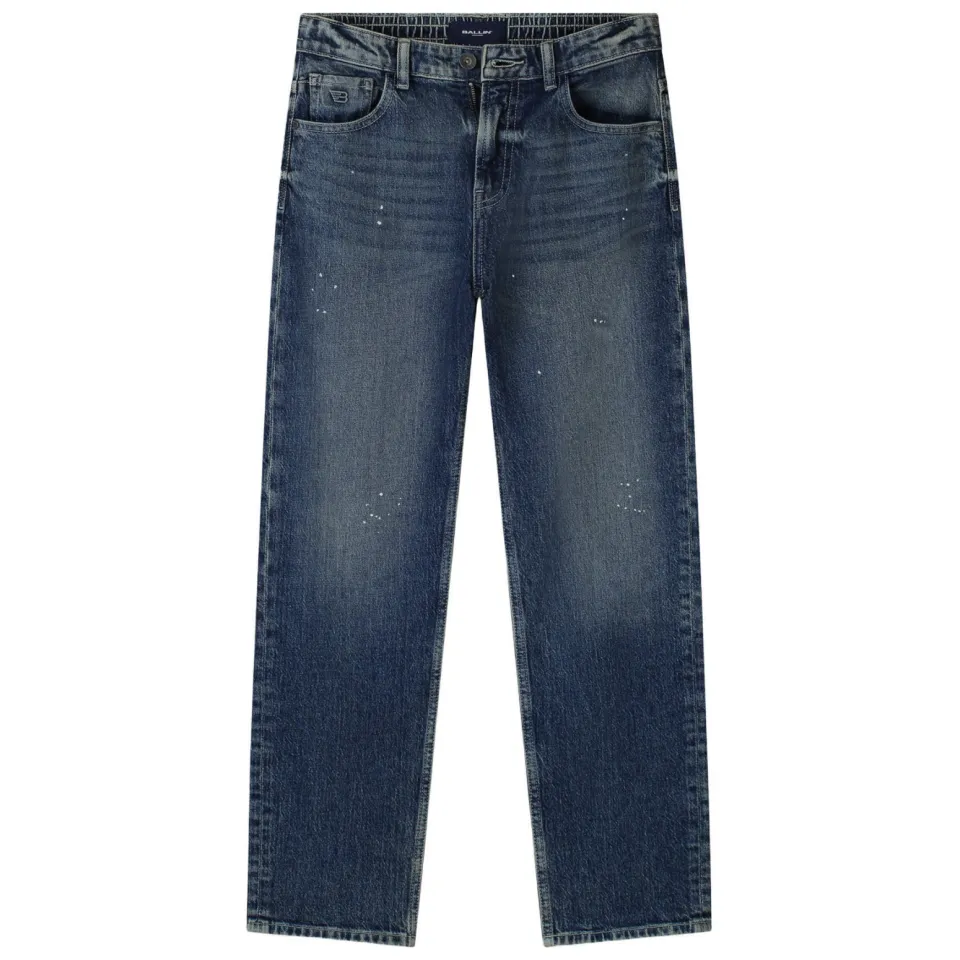 Ballin The Luke loose fit jeans - blauwgroen, foto 2