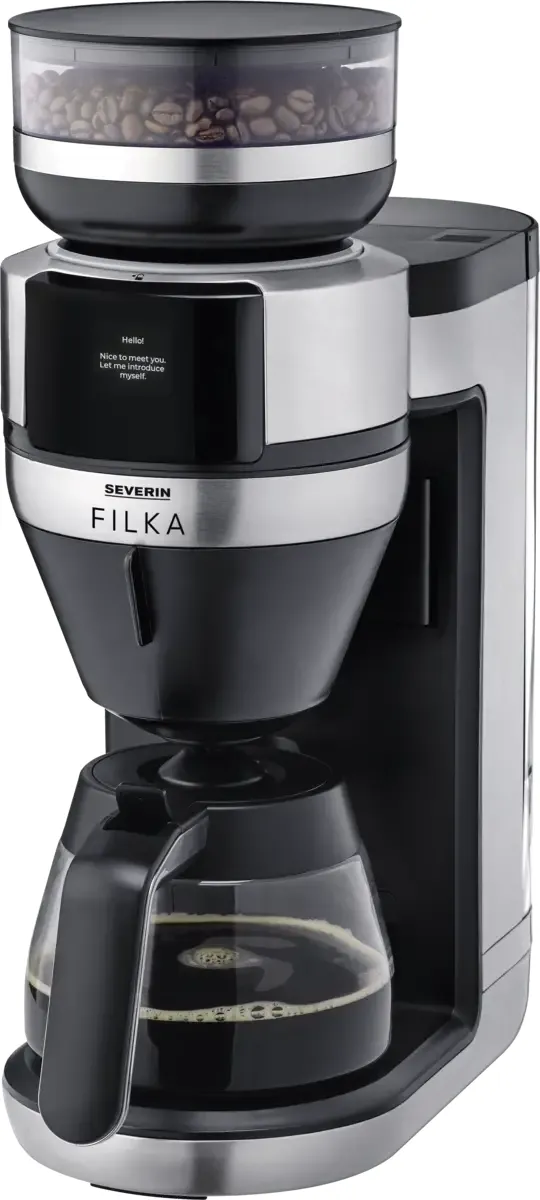 Severin KA4852 FILKA filterkoffiezetapparaat zwart