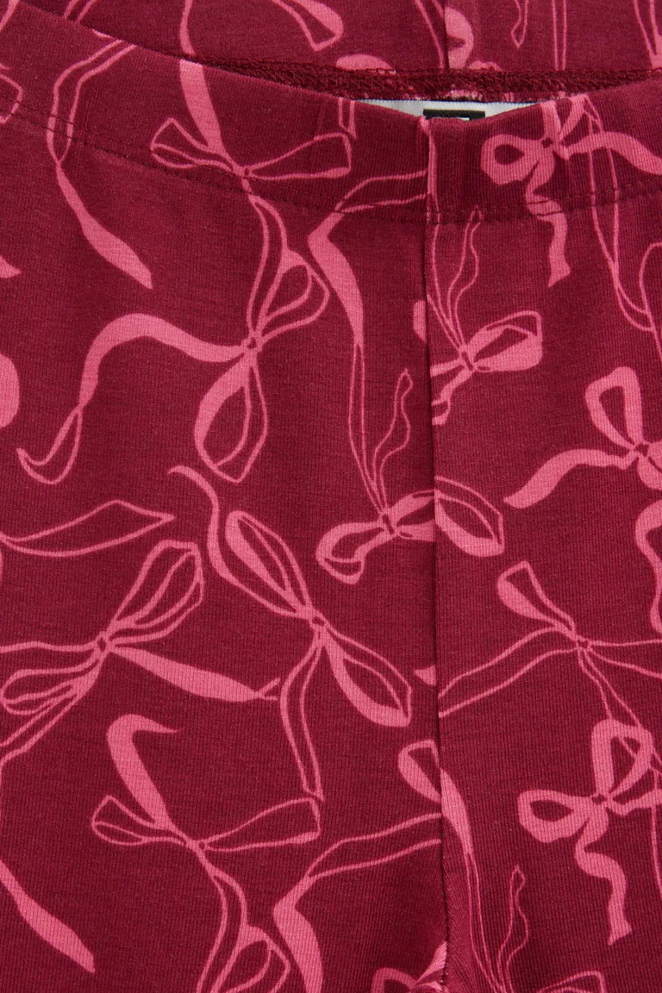 WE Fashion flared legging met print rood, foto 6