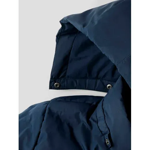 NAME IT Musk lange winterjas donkerblauw, foto 4