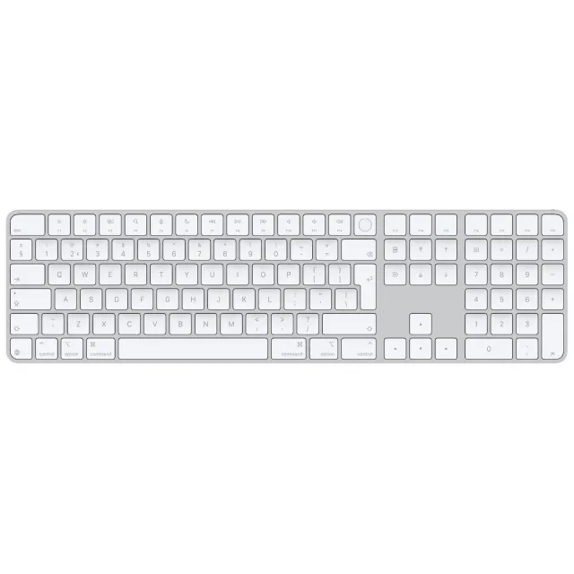 Apple Magic Keyboard met Touch ID en numeriek toetsenblok wit