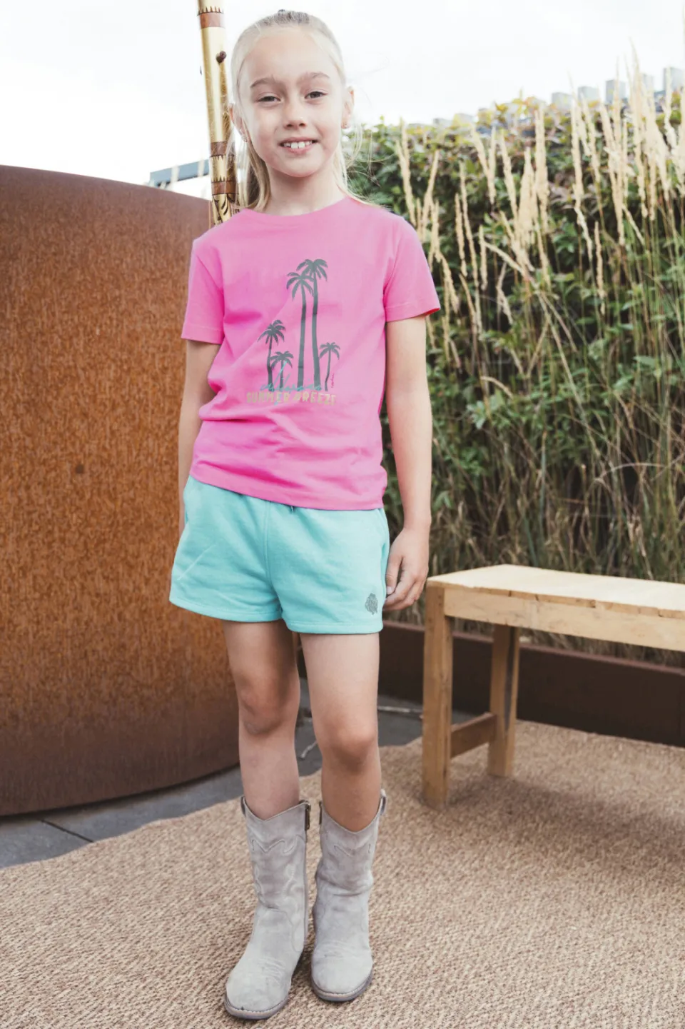 TYGO & vito jersey T-shirt roze, foto 4