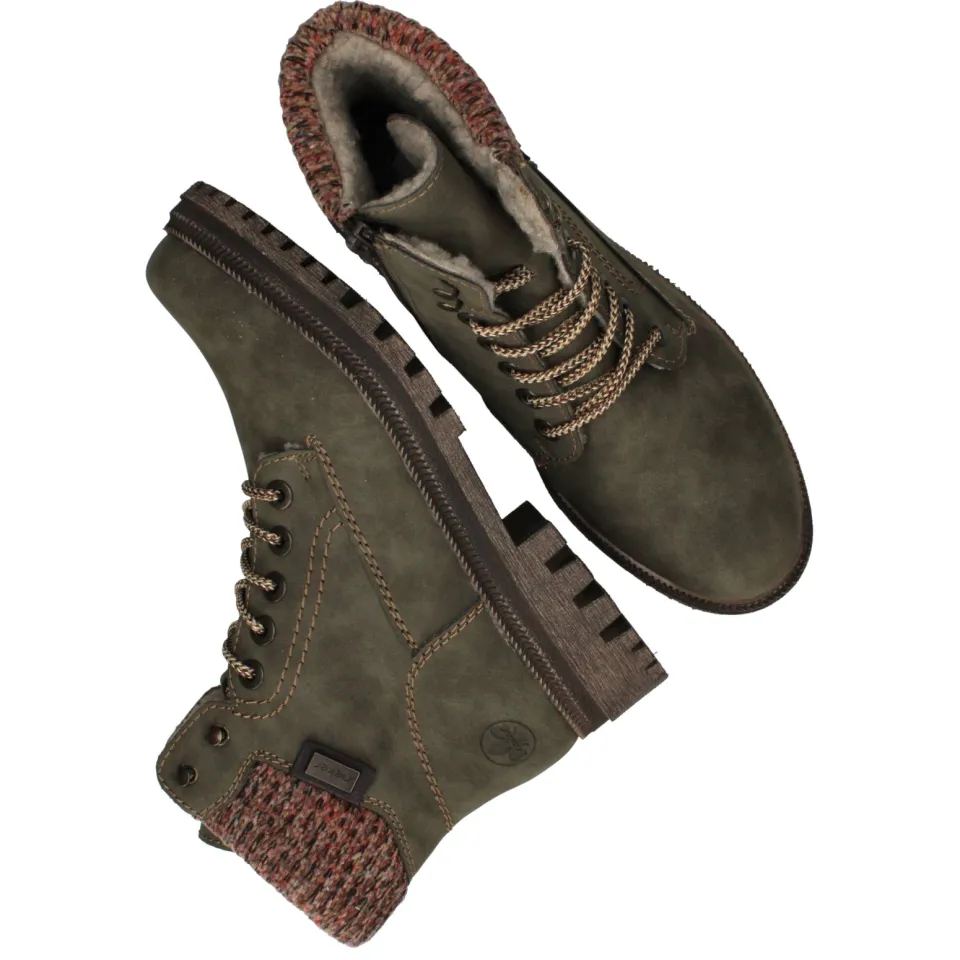 Rieker Booties Y7621 groen, foto 8