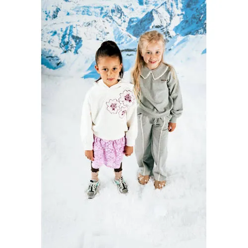 QPI hoodie met print - wit, foto 4