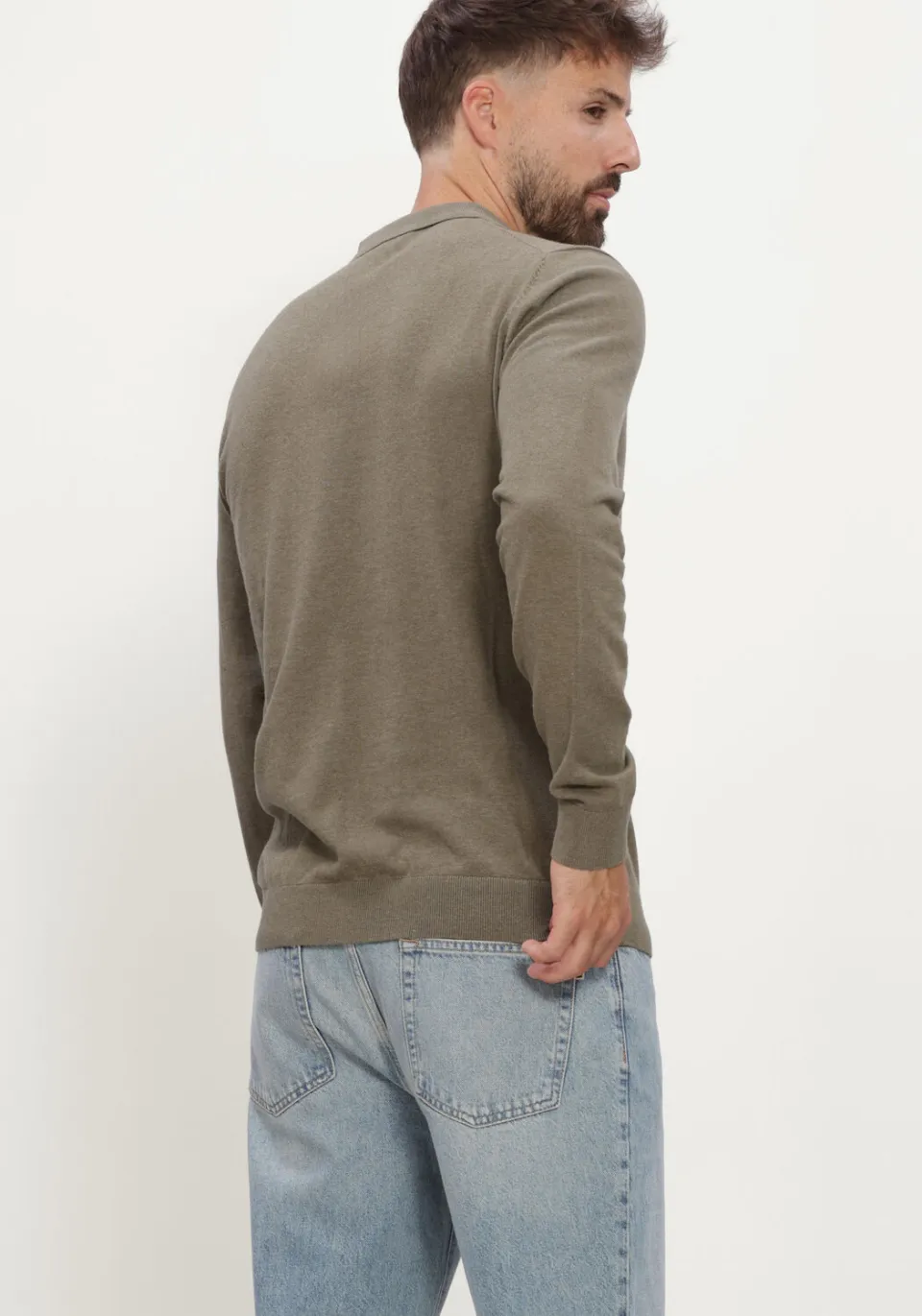 Saint Steve Heren Polo's & T-shirts Berend-s - Khaki, foto 3
