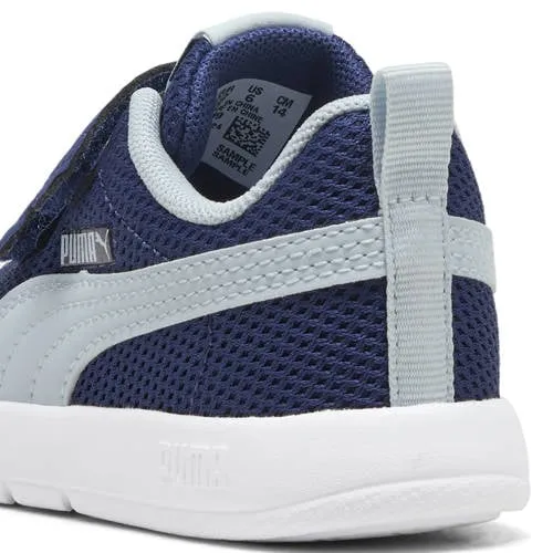 Puma Courtflex V3 Mesh donkerblauw donkerblauw/lichtblauw, foto 3