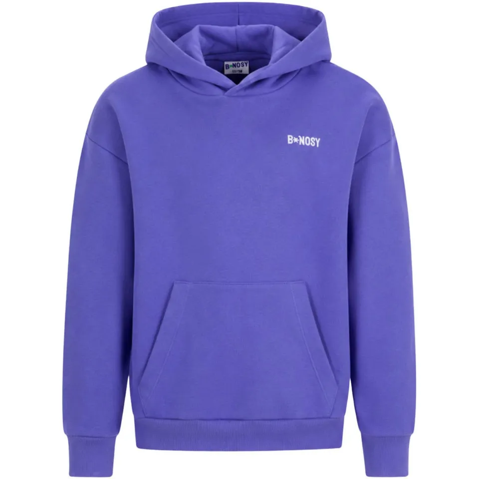 B.Nosy rechtvallende sweater met backprint - blauw, foto 3
