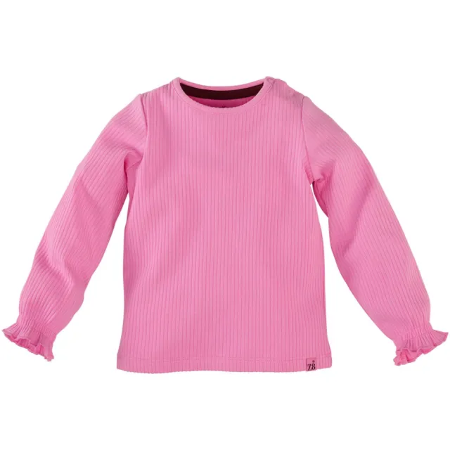 Z8 longsleeve met ruches lichtroze, foto 2