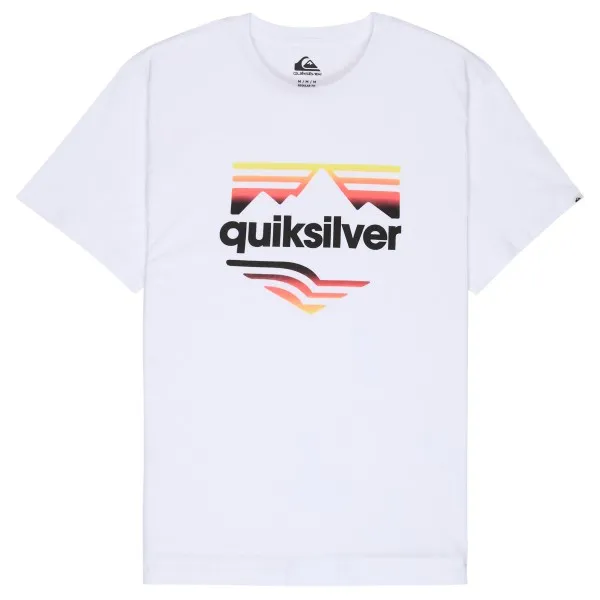 Quiksilver EV Horizon Fade S/S - T-shirt, wit
