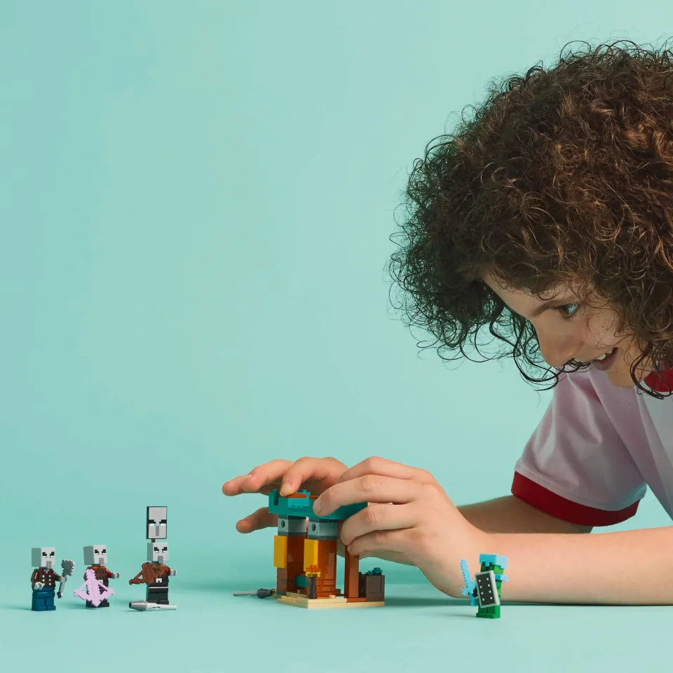 Lego Minecraft De Illagers in de woestijn gamingset voor kinderen 21267, foto 7