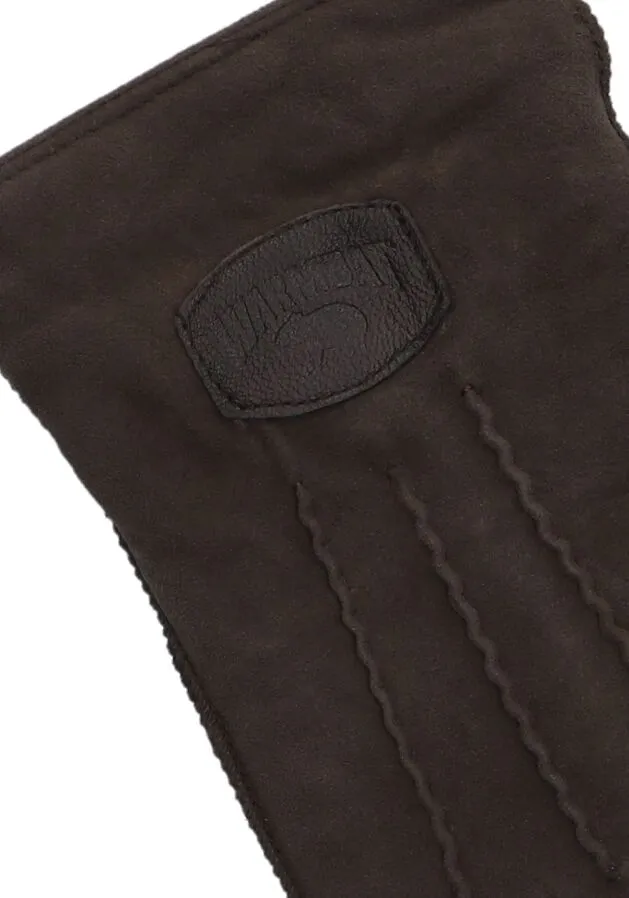 Warmbat Goat Suede handschoenen donkerbruin bruin, foto 4