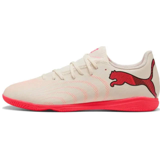 Puma Future 9 Play senior voetbalschoenen - beige/rood