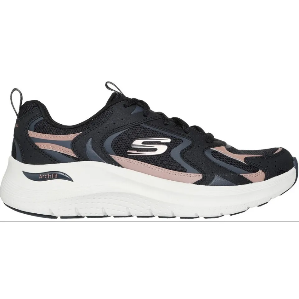 Skechers Arch Fit 2.0 Vintage Luxe sneaker zwart