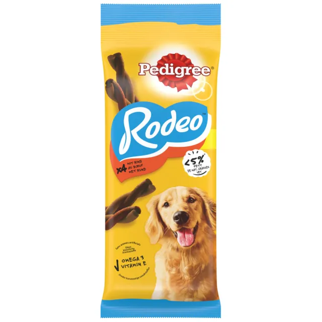 Pedigree Rodeo kauwsticks hondensnacks rund 70 gr