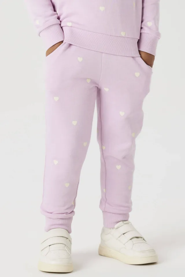NAME IT MINI NMFVALBA joggingbroek lila, foto 4