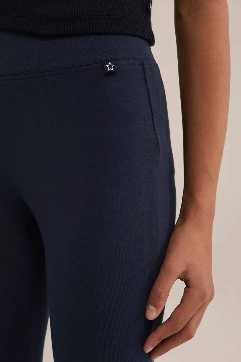 WE Fashion legging donkerblauw royal navy, foto 5