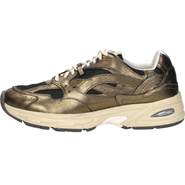 Iqonic Ease 1 lage sneakers goud, foto 2