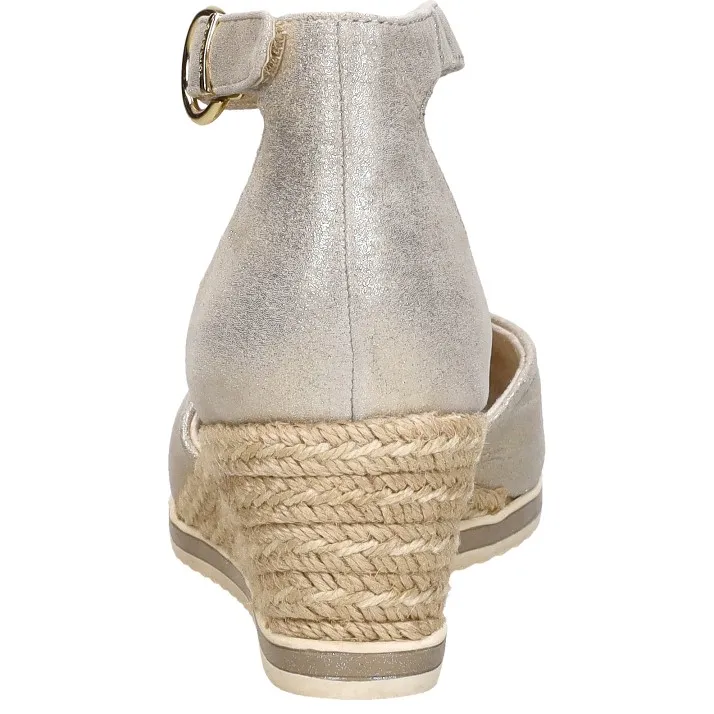Tamaris espadrille sandaal goudkleur, foto 6
