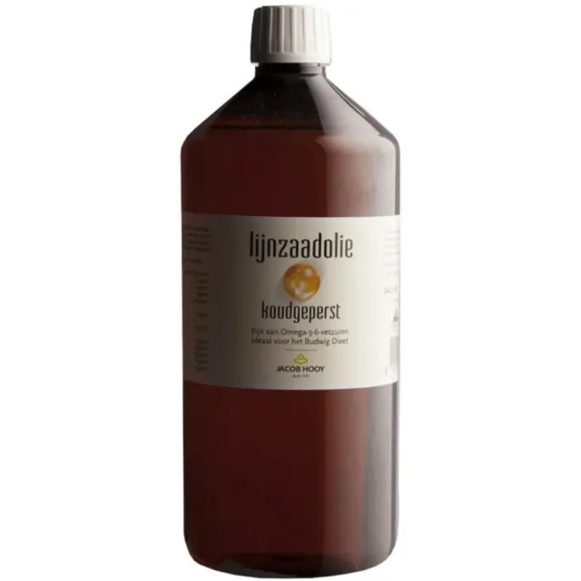 Jacob Hooy Lijnzaadolie 1 liter