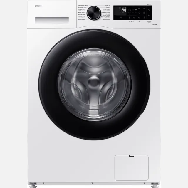Samsung WW90CGC04AAHEN wasmachine, voorlader, 9 kg Wit en Zwart