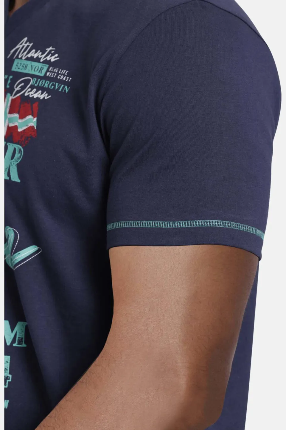 Jan Vanderstorm NORDGER t-shirt donkerblauw, foto 6