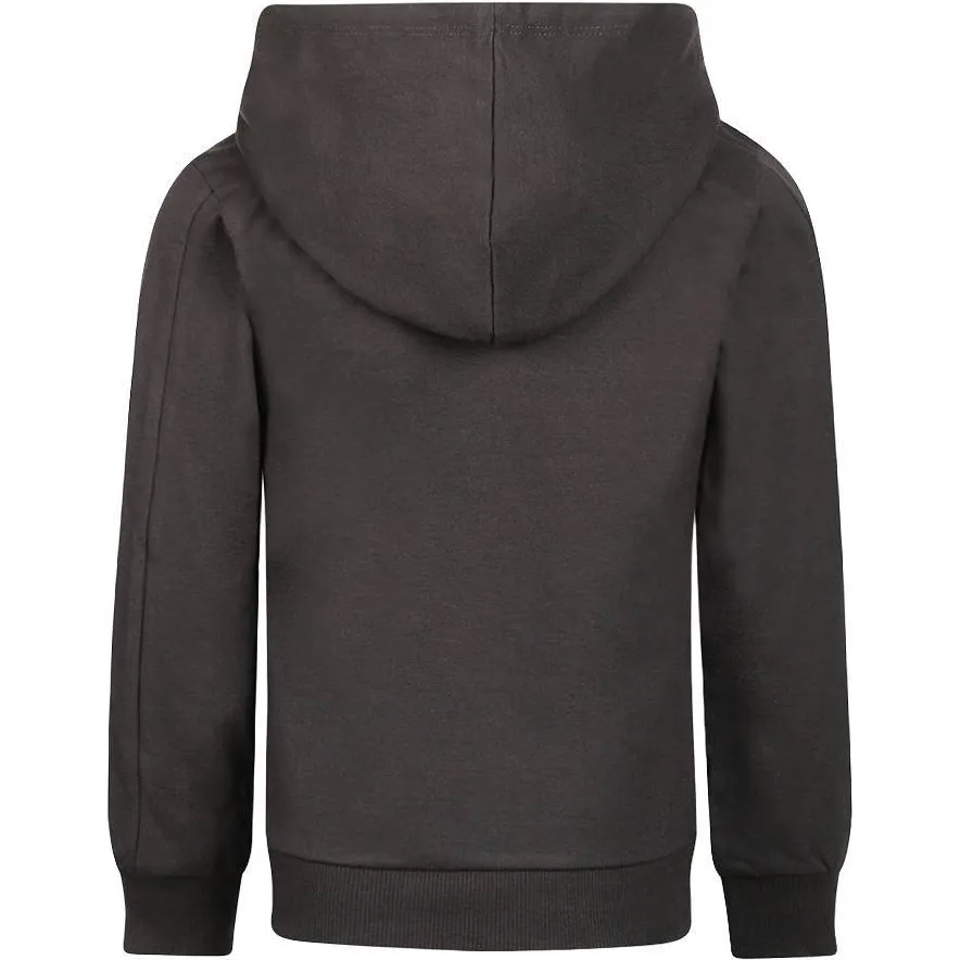 Koko Noko rechtvallende hoodie met print - grijs, foto 3
