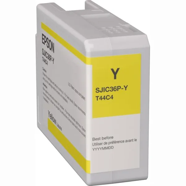 Epson SJIC36P(Y) Inktcartridge Geel