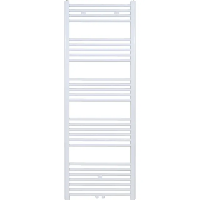 Boss & Wessing Designradiator BWS Nile Gobi 160x40cm 614W Wit (Midden/zij-aansluiting)