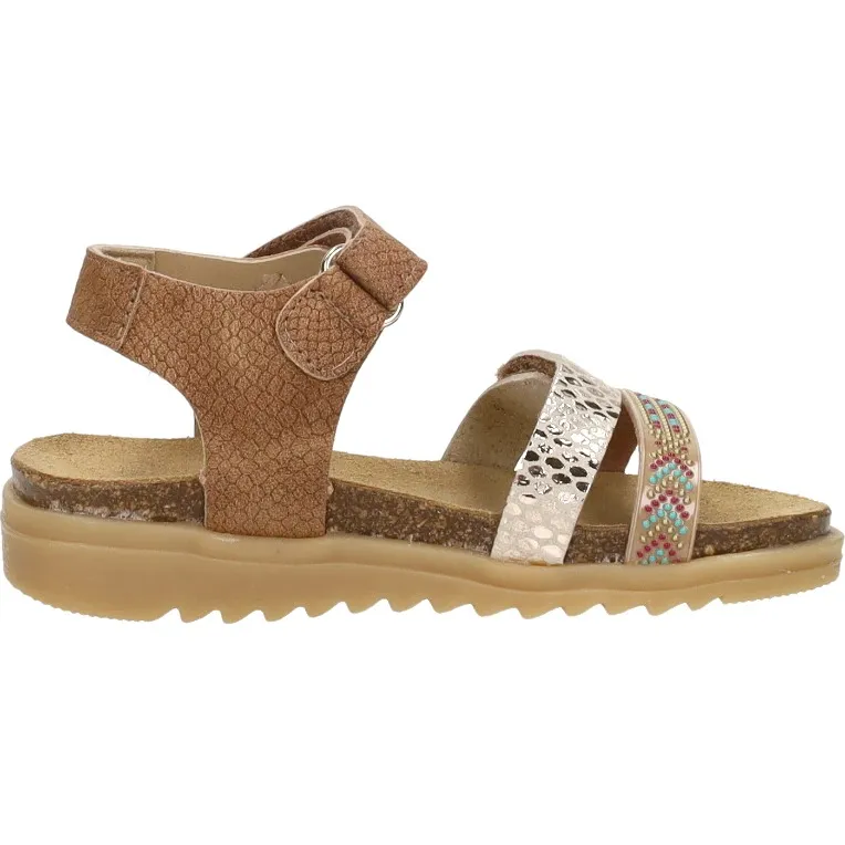 Develab sandalen cognac