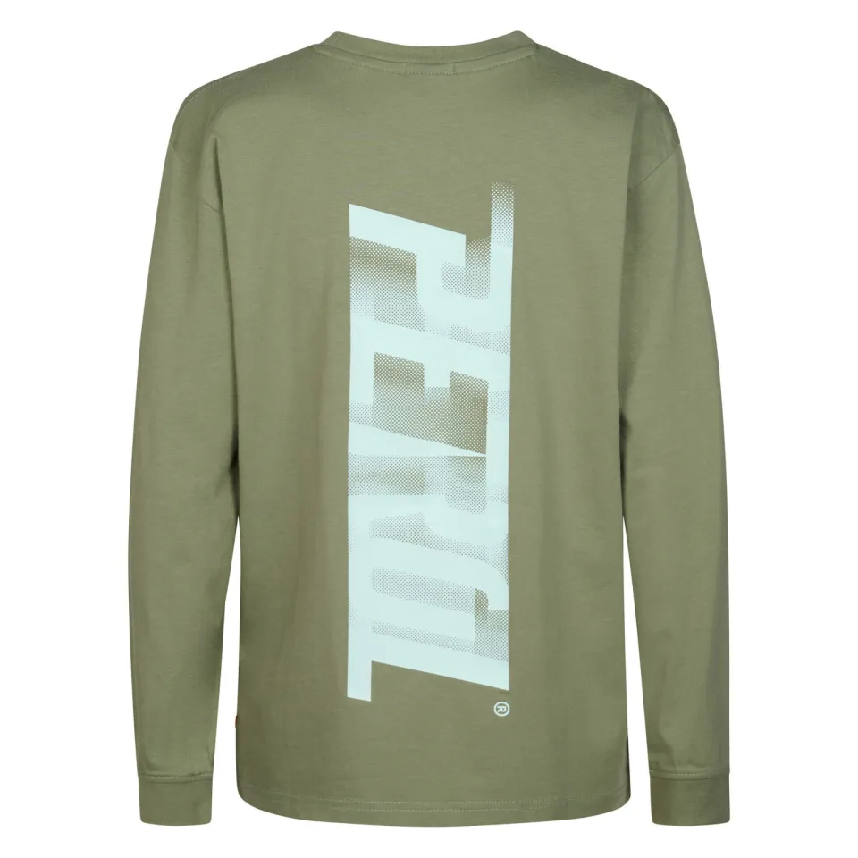 Petrol Industries longsleeve saliegroen, foto 3