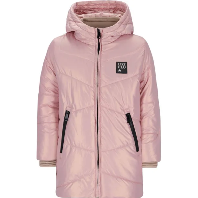 Like Flo gewatteerde jas roze, foto 2