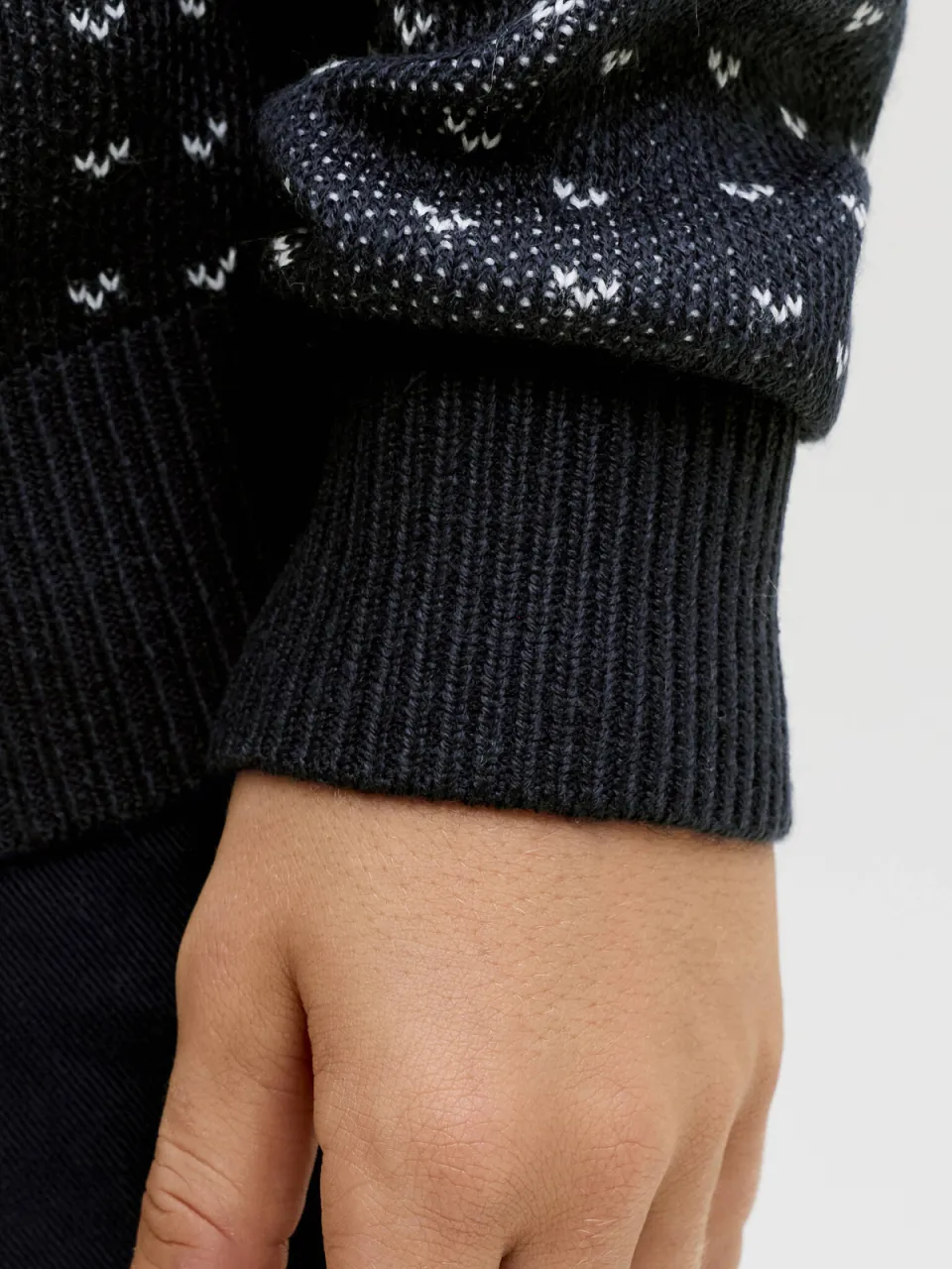 Jack & Jones JUNIOR kersttrui donkerblauw, foto 6