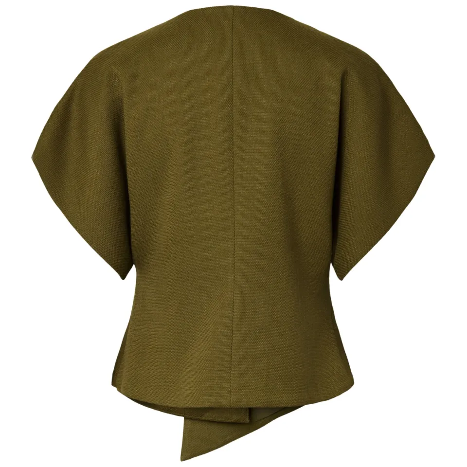 Yas asymmetrische top - groen, foto 3