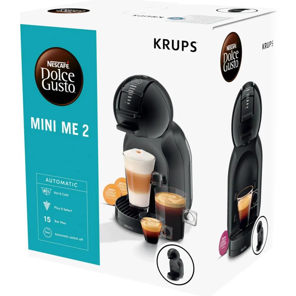 Krups Dolce Gusto Mini Me 2 KP143B espressoapparaat grijs, foto 7