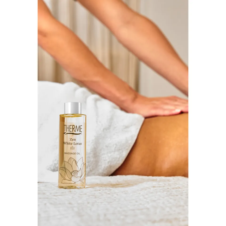 Therme Zen White Lotus massageolie, foto 4