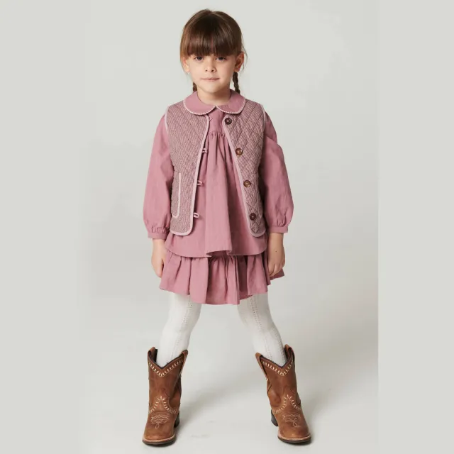Copenhagen Colors gilet met print - roze