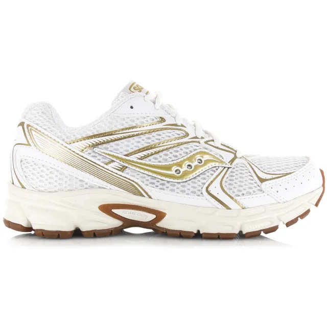 Saucony Ride Millennium sneakers wit brons