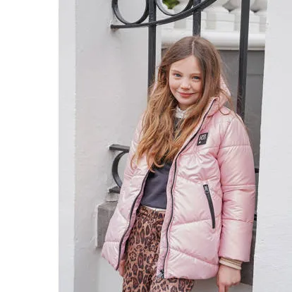 Like Flo gewatteerde jas roze, foto 4