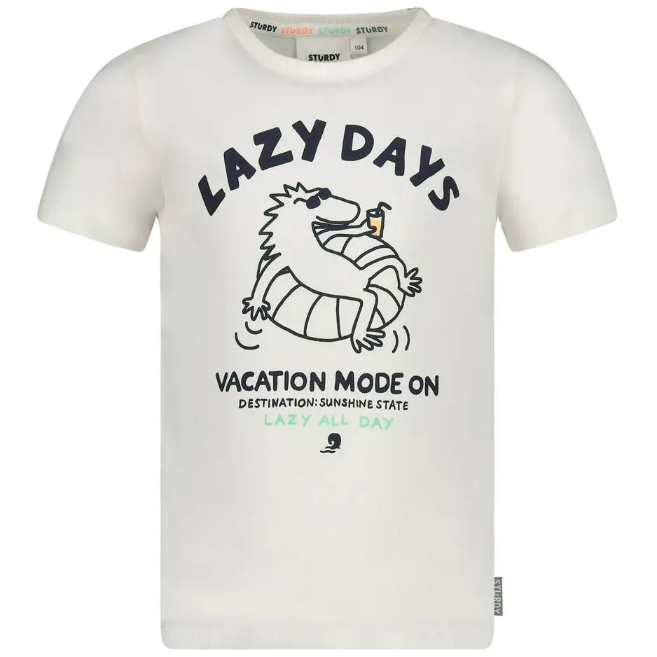 Sturdy T-shirt Lagoon Legends wit, foto 2