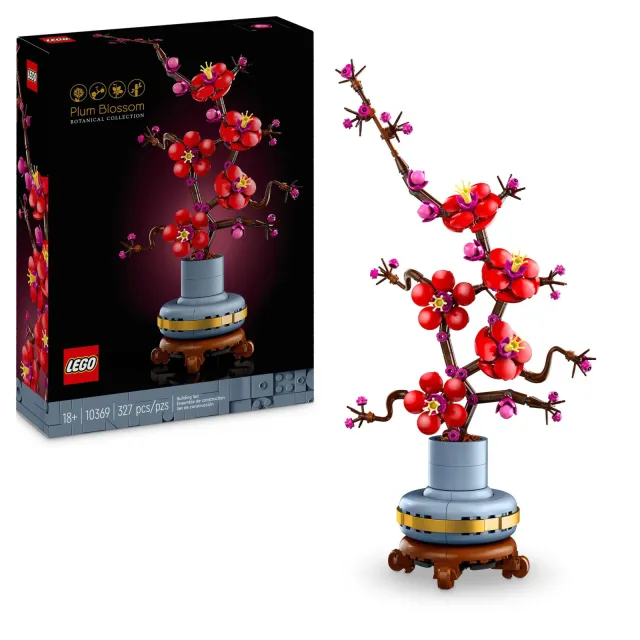 Lego Botanical Collection Japanse abrikoos Bloemen Set voor Volwassenen uit de Botanical Collection 10369