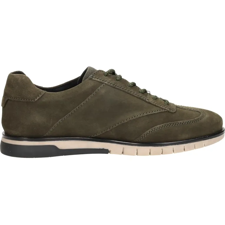 Bugatti Delron lage sneaker khaki