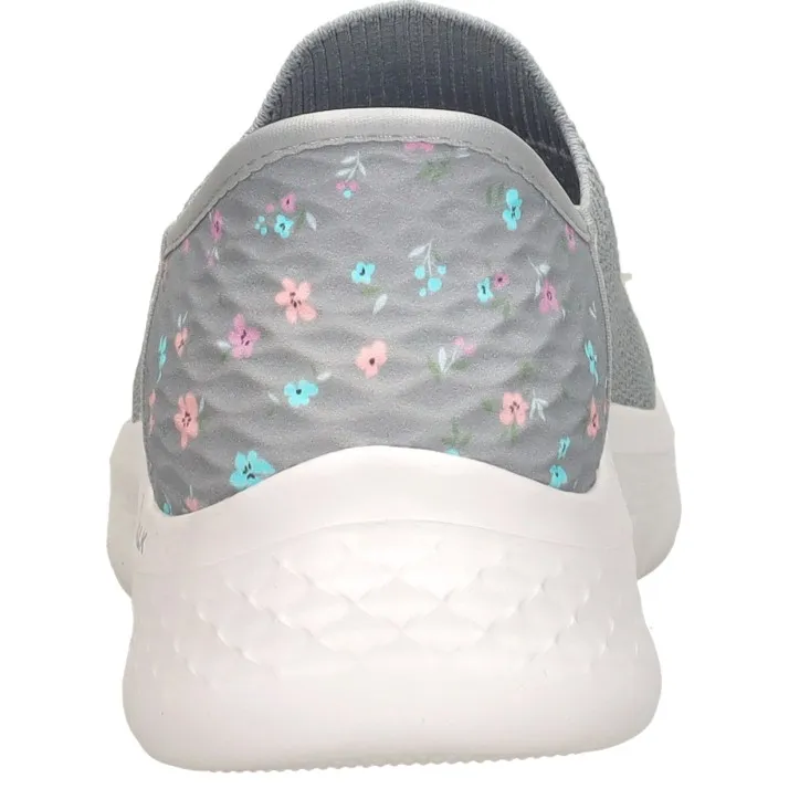 Skechers Slip-Ins Go Walk Flex instappers lichtgrijs, foto 4