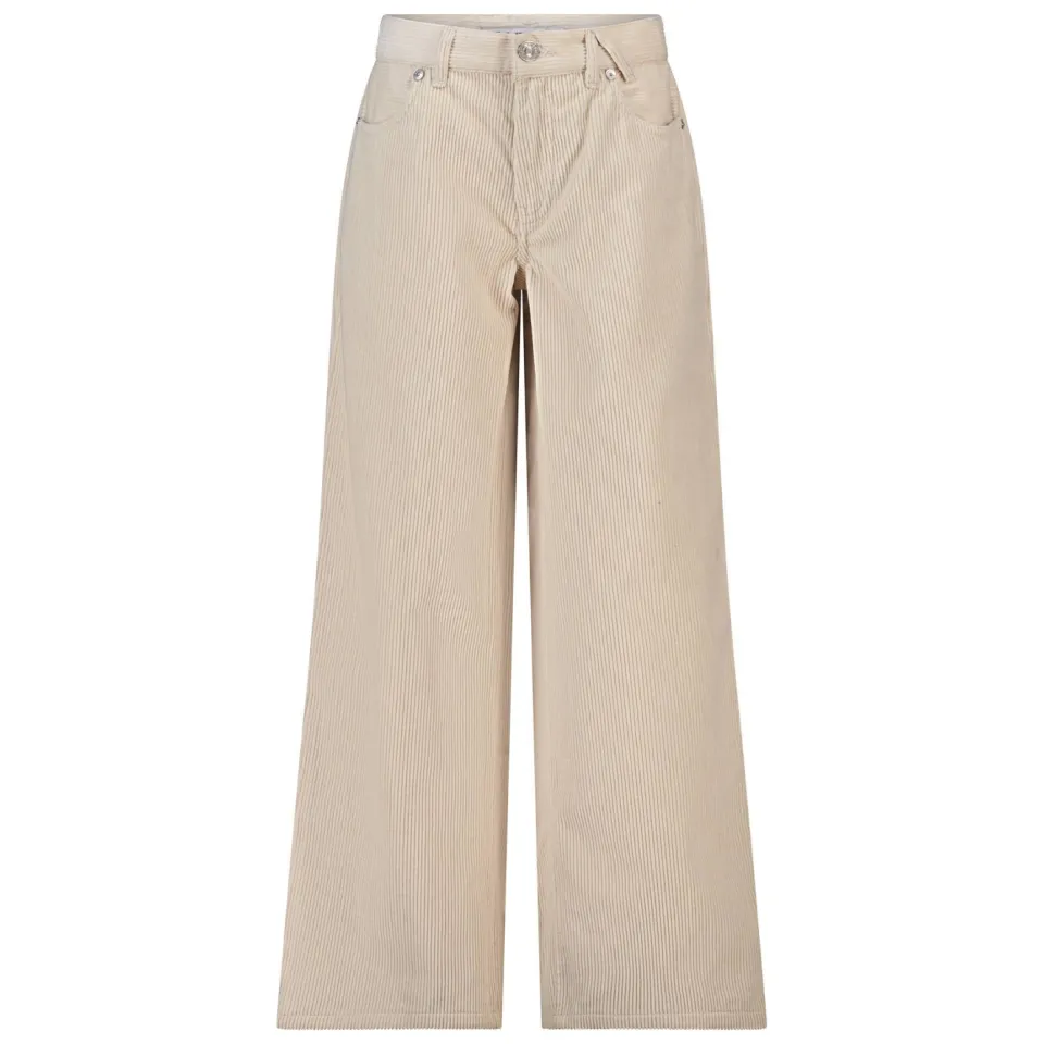 America Today Philou Jr corduroy casual broek beige, foto 2