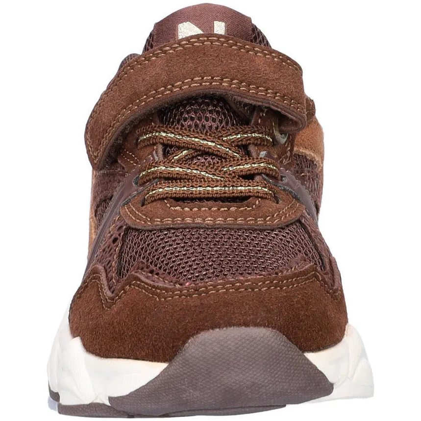 Nelson Kids chunky suède sneakers - bruin, foto 4