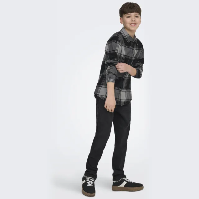 Only & Sons JUNIOR slim fit jeans black denim, foto 2
