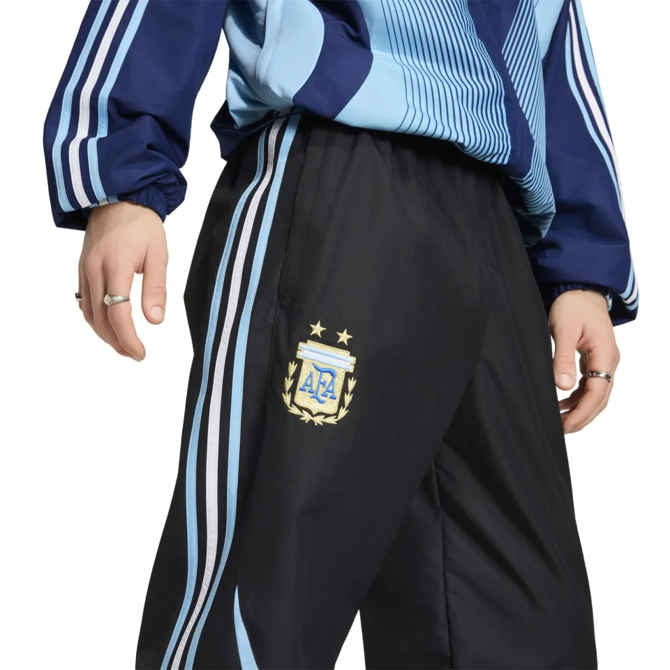 Adidas Argentinië Trainingsbroek 2006 Donkerblauw Lichtblauw Goud, foto 6